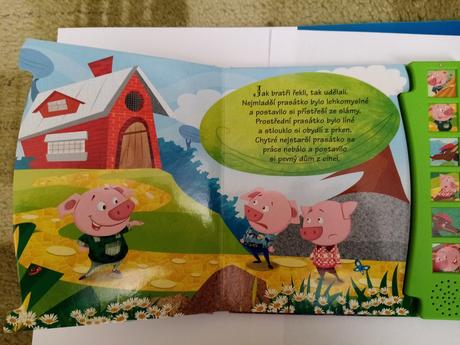 Leporelo  3 prasátka, 