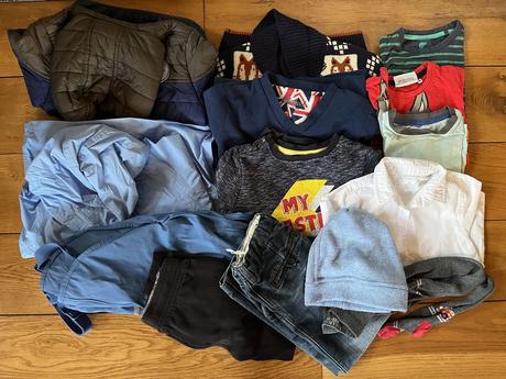 Set oblečení pro kluky - 14ks, vel. 4-6 let, 104–116