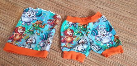 Kraťasy + šátek, 68–80