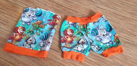 Kraťasy + šátek, 68–80