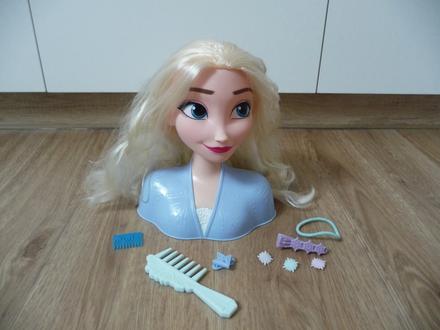 Disney česací hlava elsa,