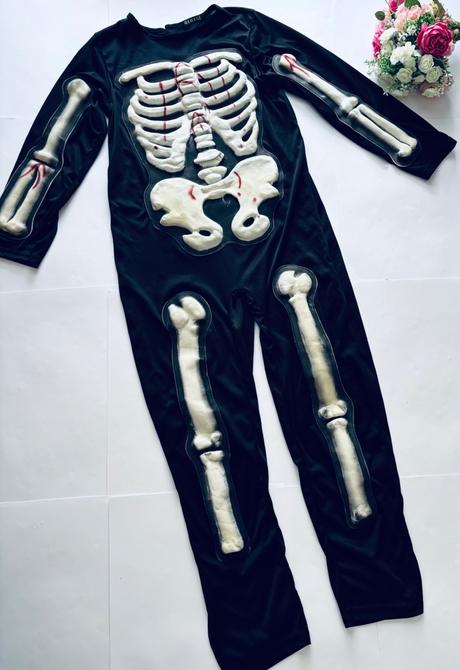 An6/ kostým kostlivce 3d aplikace - v.9/10 let, 