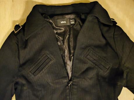 Černé sako mango 36, mango,36