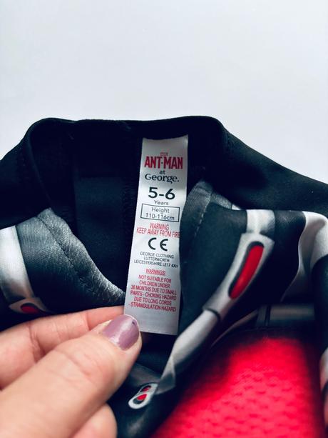 St1/ kostým ant man - v.5/6 let,