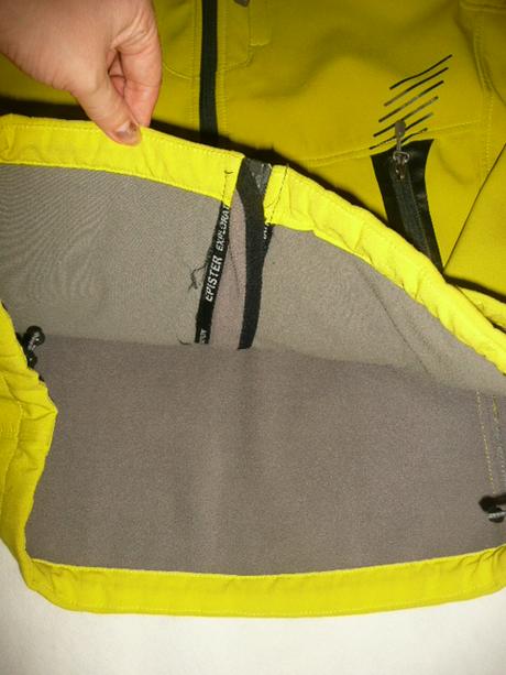 Softshellová bunda vel 40 neon zelená, 40