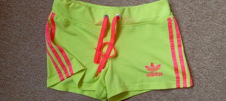Neon šortky zn."adidas" vel."s", adidas,s