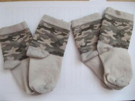 2x ponožky 11 cm, 21