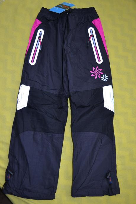 Oteplené kalhoty kugo,šusťáky s fleece,v.104, kugo,104