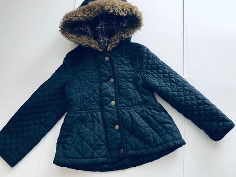 K/bunda modrá přechodová - v.18/24 měs., f&f,92