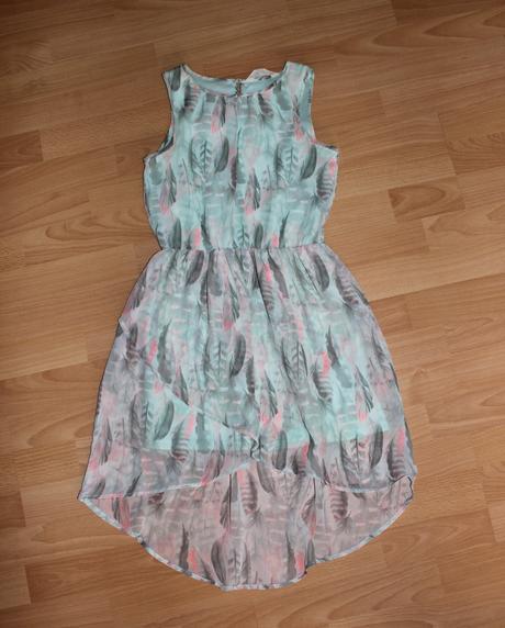 Letní šifónové šaty, h&m,146