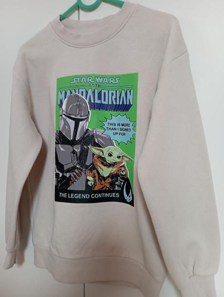 Mikina mandalorian, h&m,122