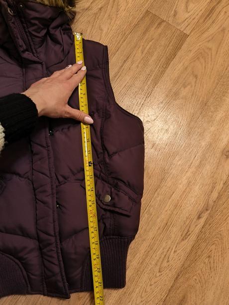 Fialová vesta s-m, 164, c&a,m