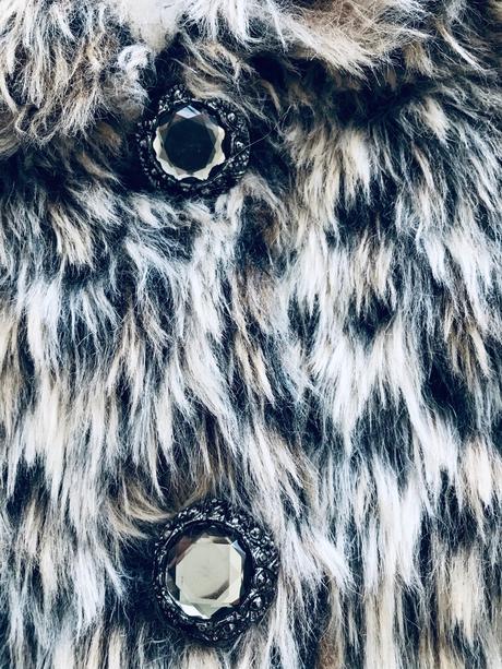 Kabát kožiškový jaro/podzim - v.4-5 let, 110