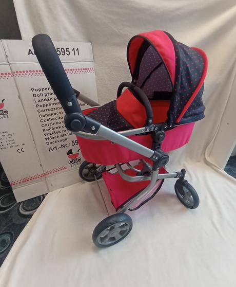Kočárek pro panenky 2 v 1, bayer chic 2000,