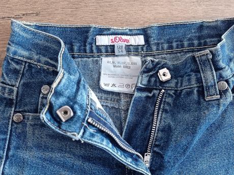 Kraťasy riflové 122-128, tcm,122