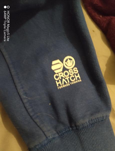 Teplá mikina crosshatch vel.m-l, l