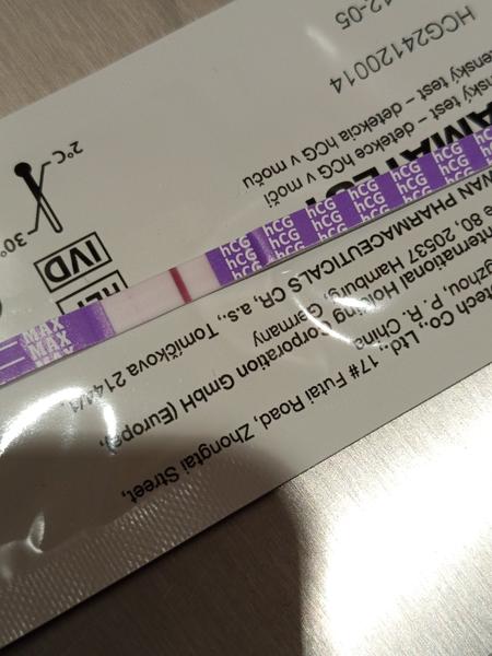 Vidíte ducha na těhotenském testu?