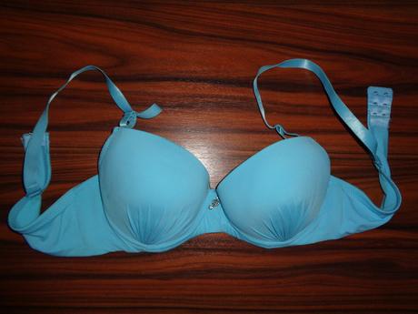 Tyrkysově modrá podprsenka push-up - 90 c, 90c