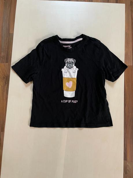 Triko buldoček v hrnku, vel 158/164 i xs, pepperts, 158