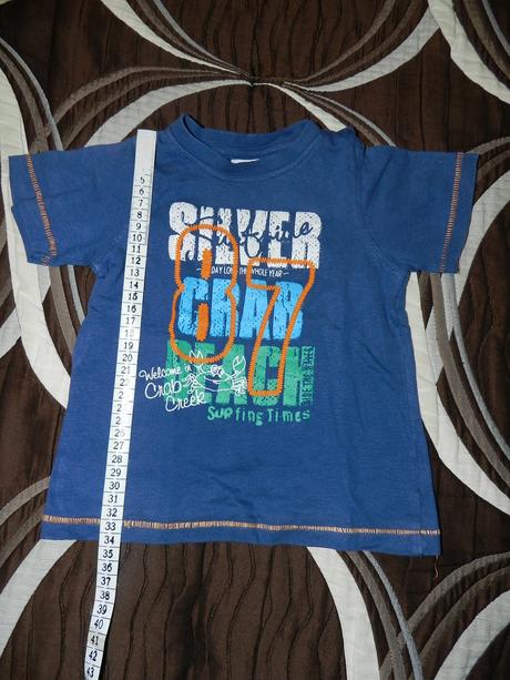 Tričko krátký rukáv krab, 86