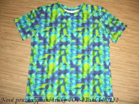 Nové tričko pop-it vel.146/152, 146