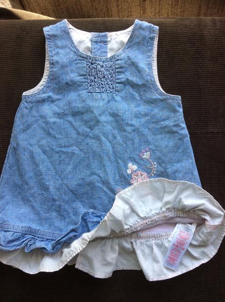 Riflové šatičky zn. mothercare, mothercare,74