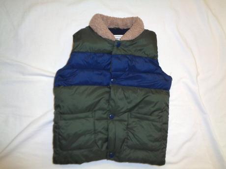 Krásná khaki zimní vesta, rebel,104