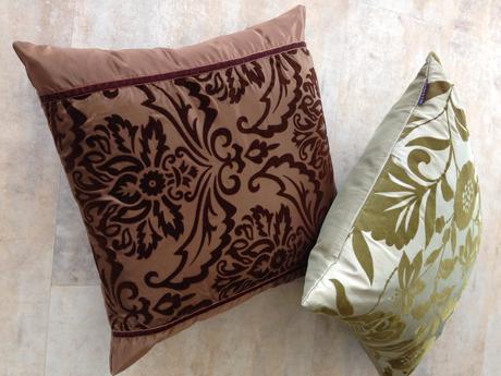 2ks luxusní elegantní dekorační polštáře povlaky, 