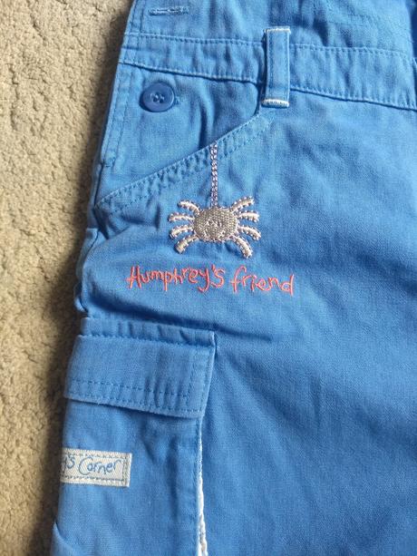 Kraťásky s laclem, mothercare,68