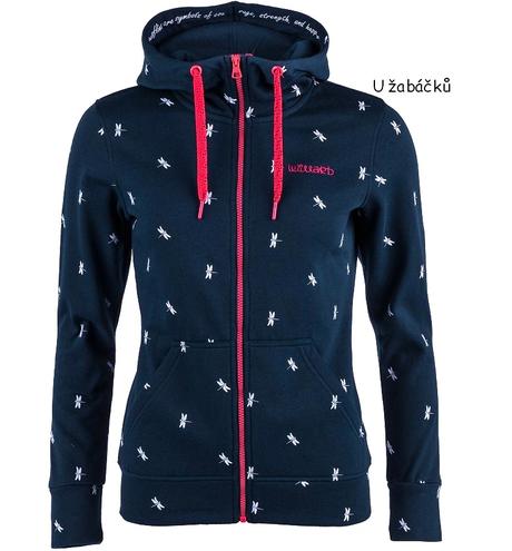 Dámská mikina vážky s kapucí vel. xl, xl