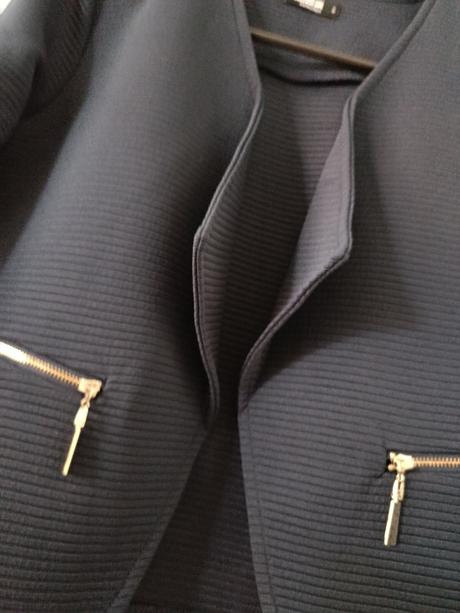 Žebrovitý kabátek, s