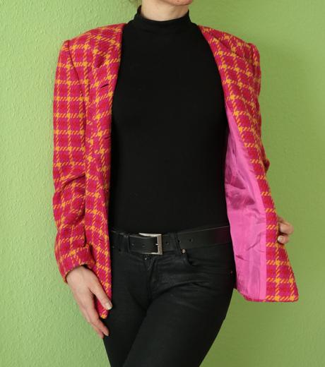 Chanelovské sáčko - kabátek páva vel.xl, xl