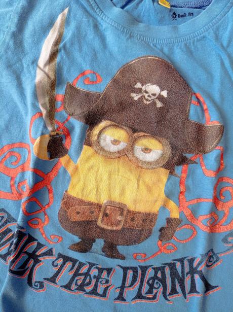 Triko krátký rukáv mimoni 98/104, 98