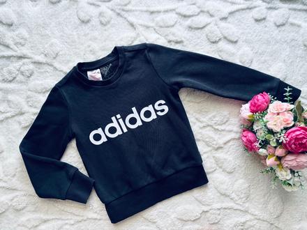 K7/ mikina černá zn. adidas - v.5/6 let, adidas,116