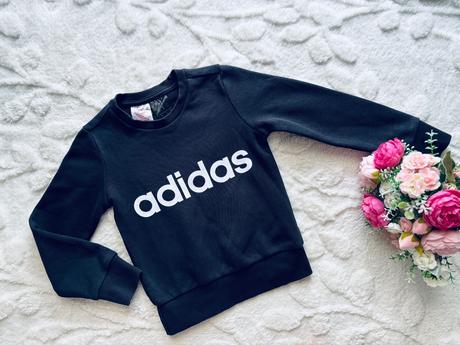 K7/ mikina černá zn. adidas - v.5/6 let, adidas,116