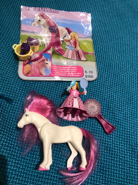 Playmobil 6166 princezna rosalie s koněm, 