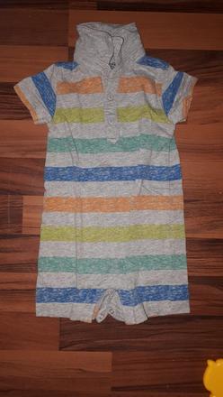 Letní pruhovaný overal, gap,80