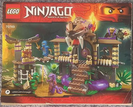 Lego ninjago 70749 - enter the serpent.,
