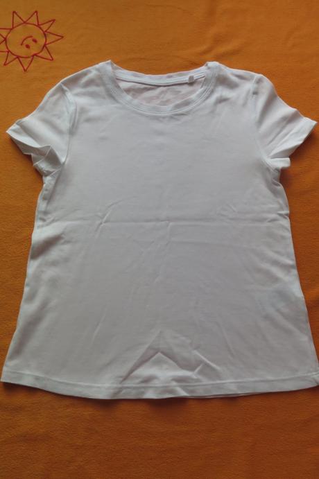 Tričko bílé, c&a,122