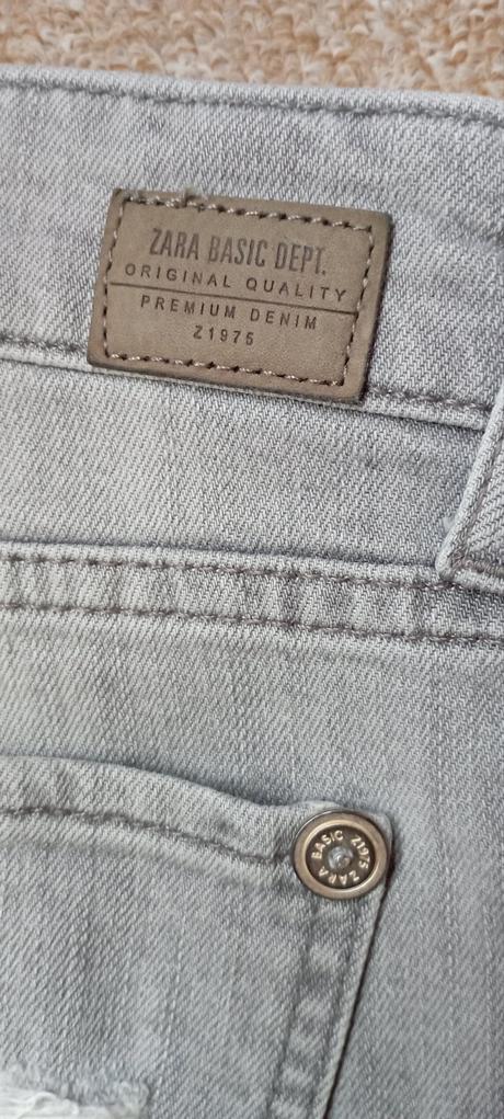 Rifle zn."zara basic dept" vel."34 i větší vel", zara,34