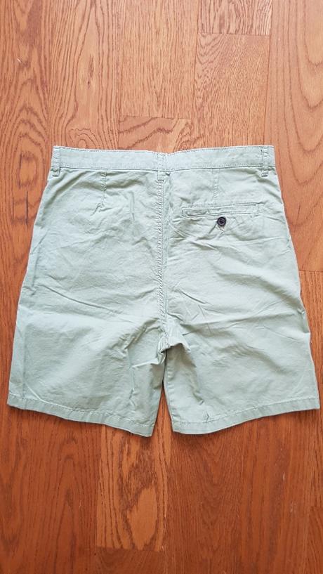Bavlněné kraťasy chino, zelené, 158, h&m,158