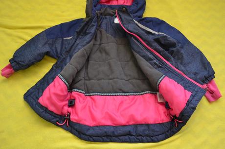 Bunda h&m,uvnitř fleece,92,podzim/zima, h&m,92