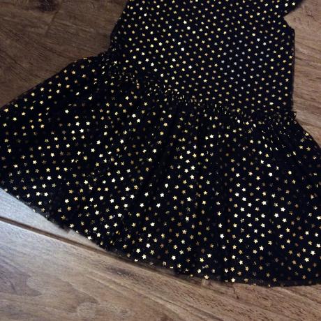 Slavnostní šaty se zlatými hvězdičkami, matalan,116