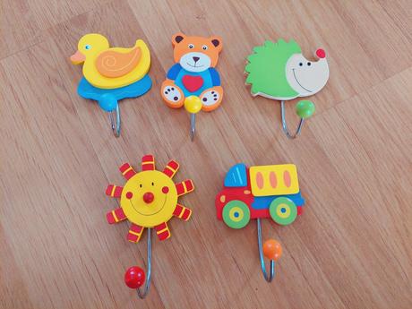 Háčky pro děti - 5 ks,