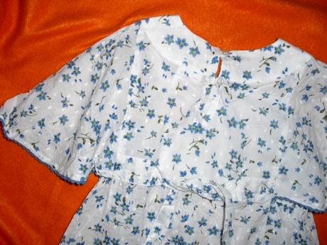 Hodně luxusní květovaný top, evie angel,104