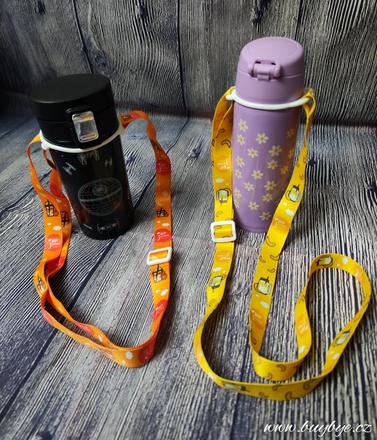 Držák - popruh na láhev přes rameno, 