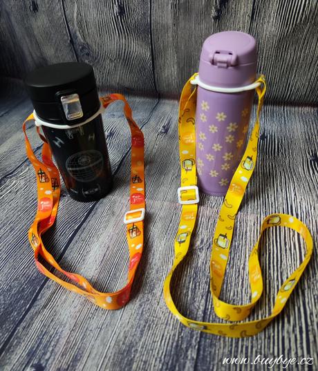 Držák - popruh na láhev přes rameno, 