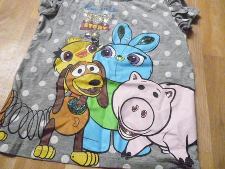 Triko puntíkaté toy story 4-5, disney,110