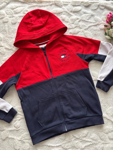 K4/ mikina značková - v.152, tommy hilfiger,152