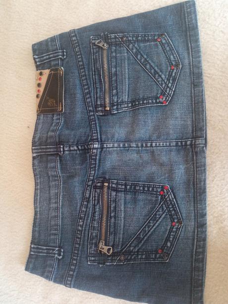 Riflová sukně velikost 38, denim,m